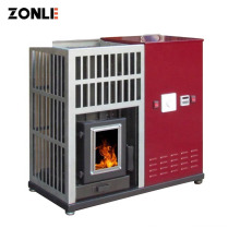 Japanese Small 7KW Cast Iron Wood Pellet Stove For Sale